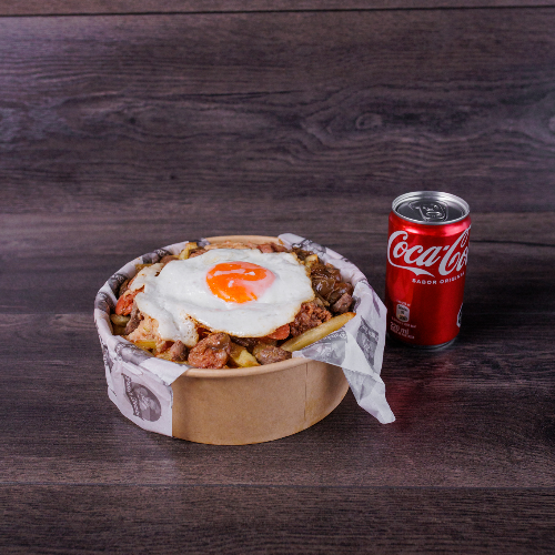 Bowl Chorrillana + lata 220 cc