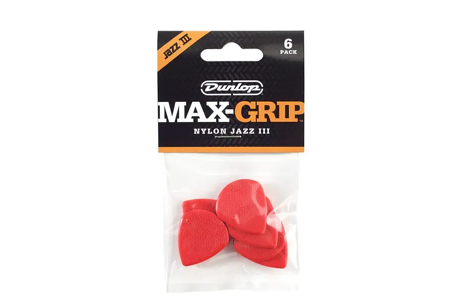 UÑETA Dunlop MAX GRIP JAZZ III 1.38 (PACK 6 UNIDADES)
