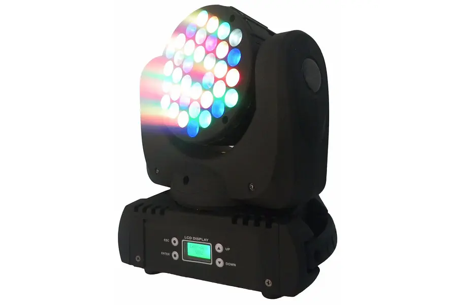 CABEZA MOVIL Big Dipper BD-LM108 LED MOVING HEAD BEAM 36X3W RGBW